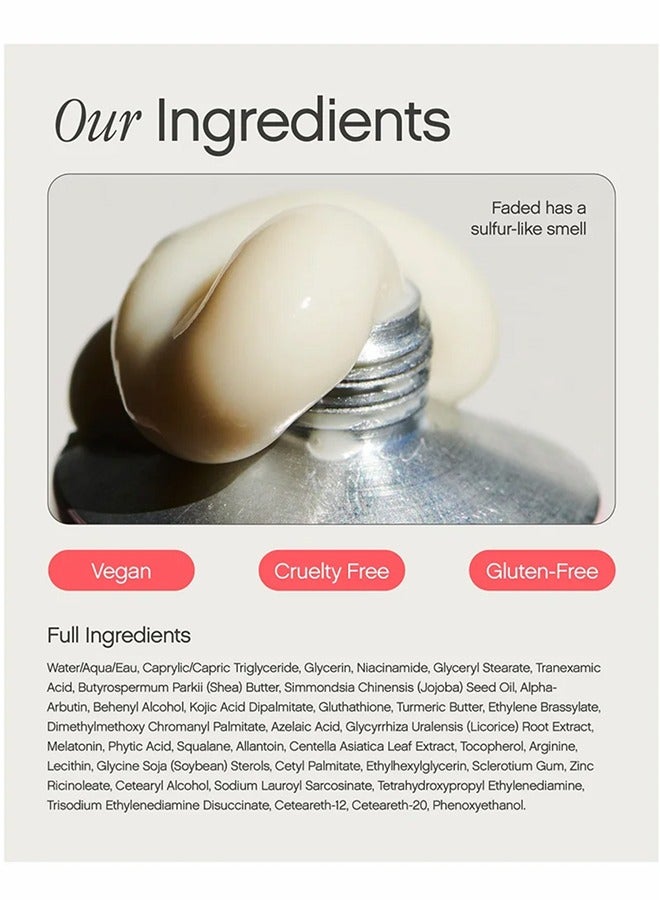 Brightening & Clearing Serum For Uneven Skin Tone - Mini Faded Serum for Dark Spots