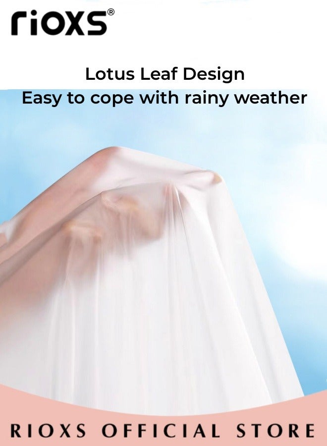 10 Pcs Rain Ponchos for Adults, Disposable Plastic Raincoats Rain Ponchos with Drawstring Hoods, Disposable Emergency Ponchos, Reusable Rain Coats Perfect for Camping Hiking Travel