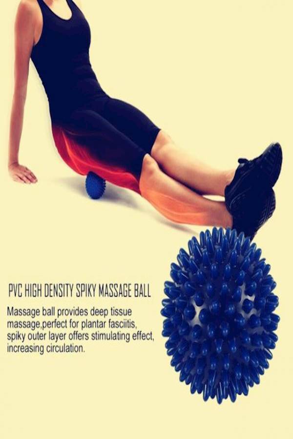 Manual Massage Ball Pain Relief Back Roller Massager Self Massage Therapy and Relax Full Body Tools for Sore Muscle Joint Pain Relax ()