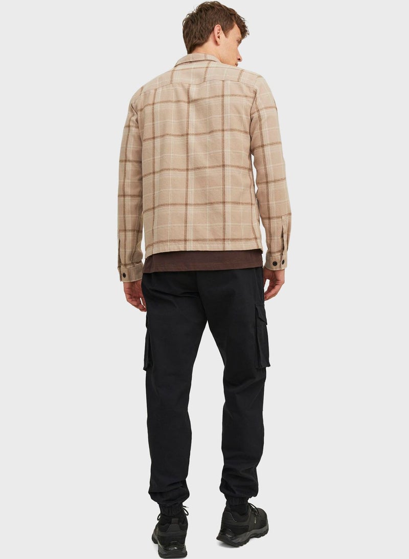 Jpstkane Jjnoah Pocket Detail Drawstring Cargo Pants
