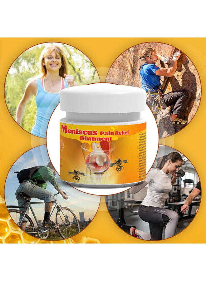 Meniscus Pain Relief Ointment, Bee Venom Ointment For Relieve Sore Joints, Muscles And Joints, Knees And Feet