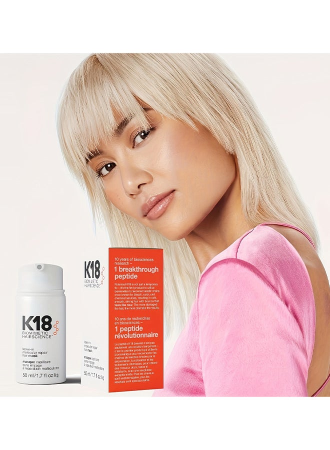 K18 Leave-In Molecular Repair Hair Mask, 50ml