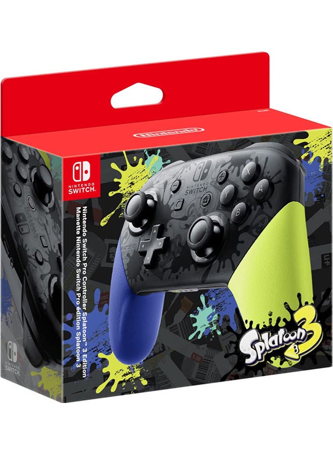 Nintendo Switch Pro Controller Splatoon 3 Editio