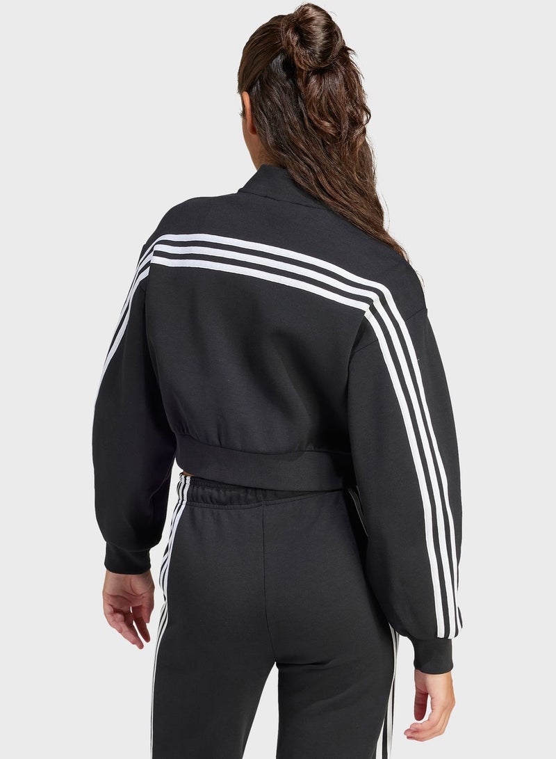 Future Icon 3 Stripe Bomber Jacket