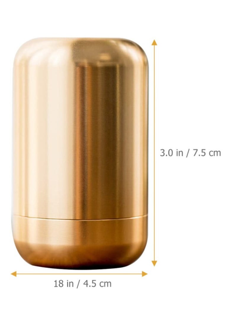 2 pcs Tea Canister, Travel Portable Sugar Tea Storage Jar,  Food Storage Container, Airtight Empty Tins Kitchen Condiment Container,for Kitchen Sugar Coffee
