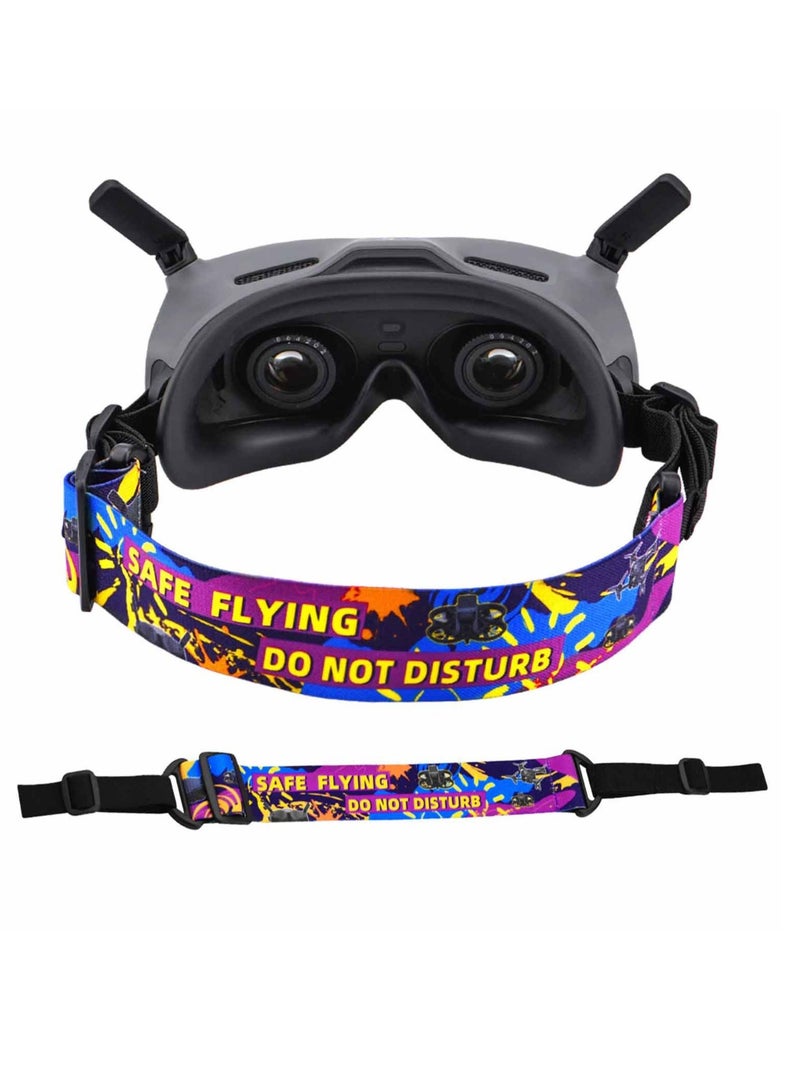 Adjustable Head Strap for DJI Avata Goggles 2/DJI FPV Goggles V2,Soft Detachable Accessories for DJI FPV Combo Goggles V2