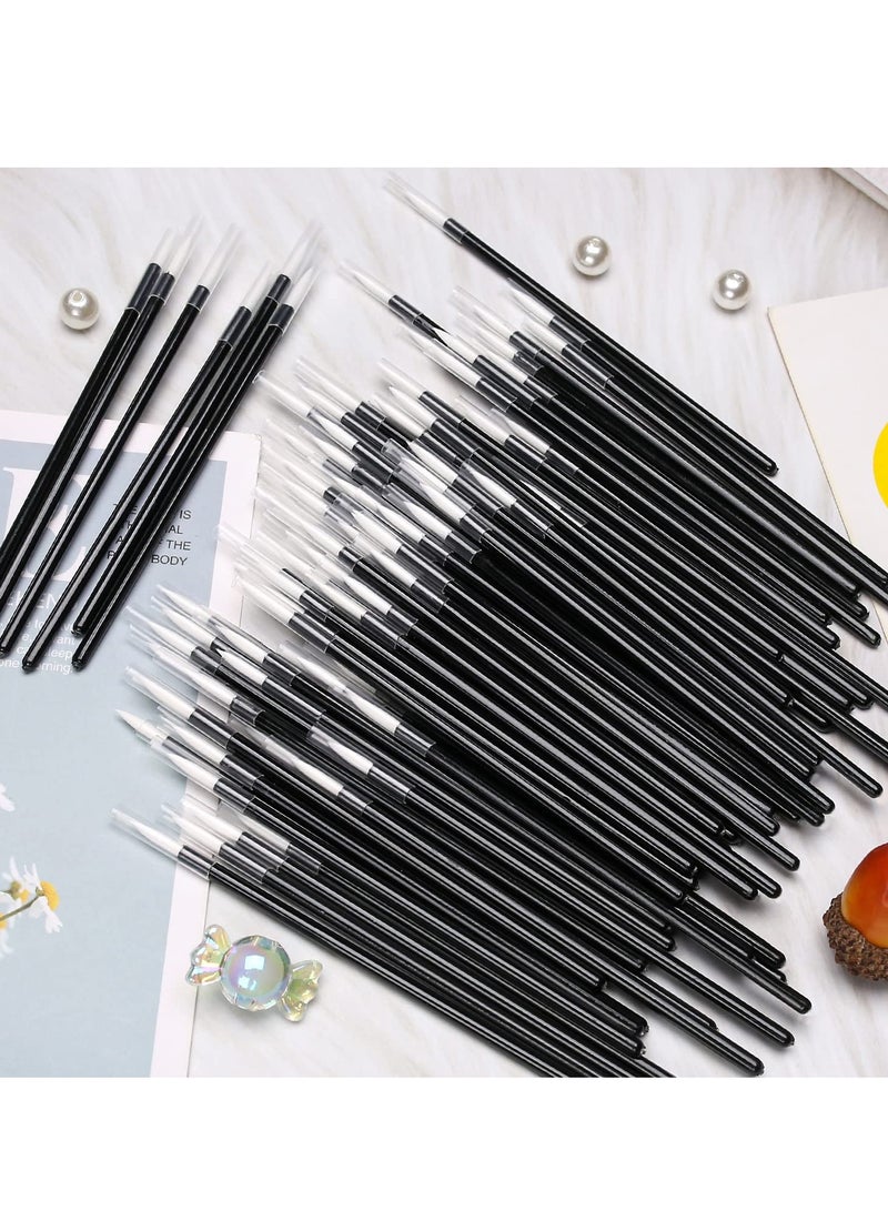 100 PCS Disposable Eyelash Mascara Brushes Makeup Brush Wands Applicator Makeup Kits - Disposable Eyeliner Brush - Convenient and quick makeup