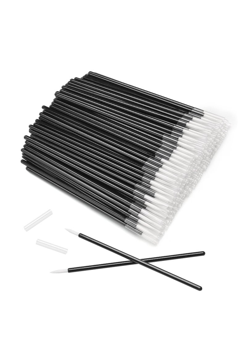 100 PCS Disposable Eyelash Mascara Brushes Makeup Brush Wands Applicator Makeup Kits - Disposable Eyeliner Brush - Convenient and quick makeup