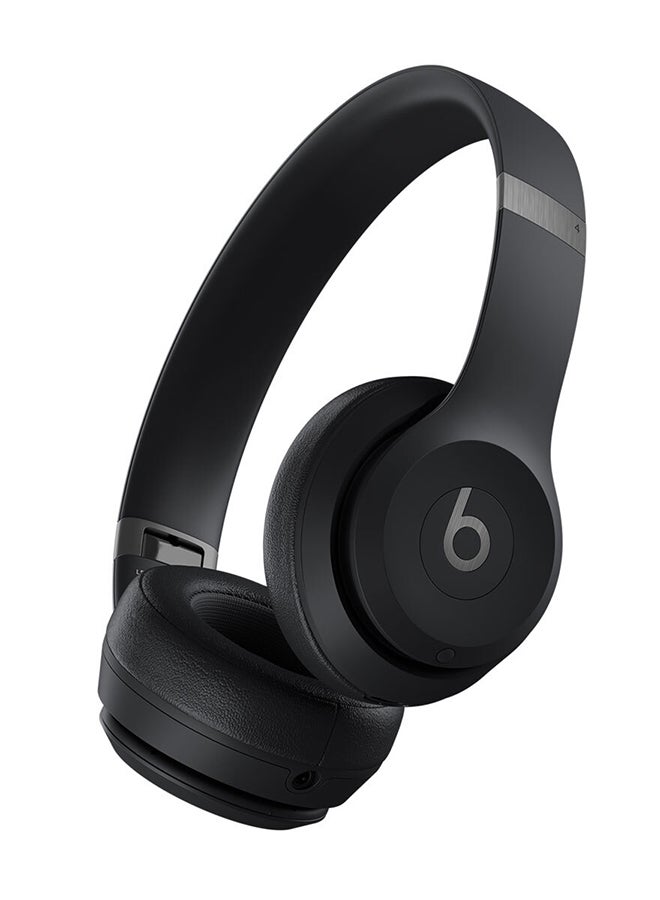 Solo 4 - Wireless Bluetooth On-Ear Headphones, Apple & Android Compatible, Up To 50 Hours Of Battery Life Matte Black