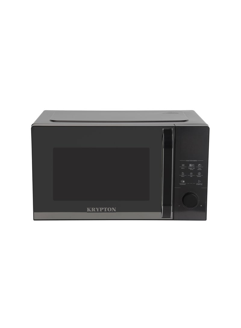 Digital Convection Microwave Oven With Reheating Defrost And Grill Function 270mm Turntable Glass Including Child Lock LED Display And Timer 25 L 1320 W KNMO6584 Black