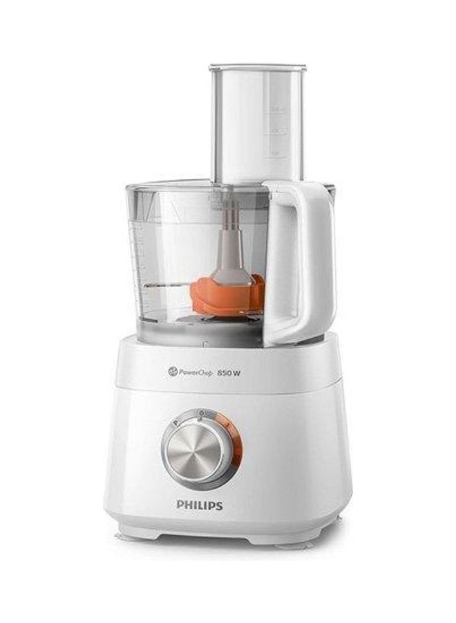 Viva Collection Compact Food Processor 2.1 L 850.0 W HR7520/01 White