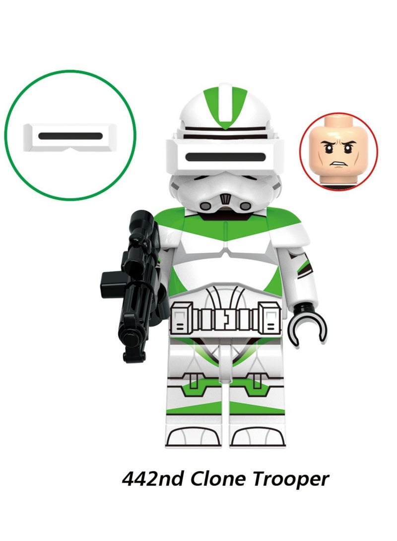 Tapp Wolf Group Clone Comet Building Block Man Assembly Toy