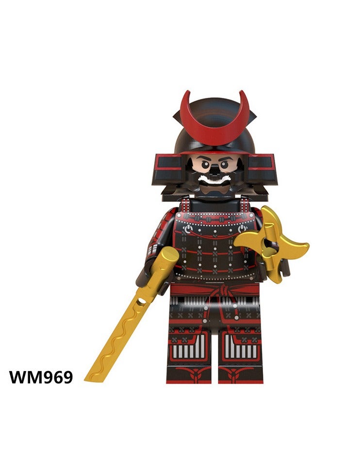 Medieval Knight Series Assembled Building Block Humans Enlightenment Puzzle Toys