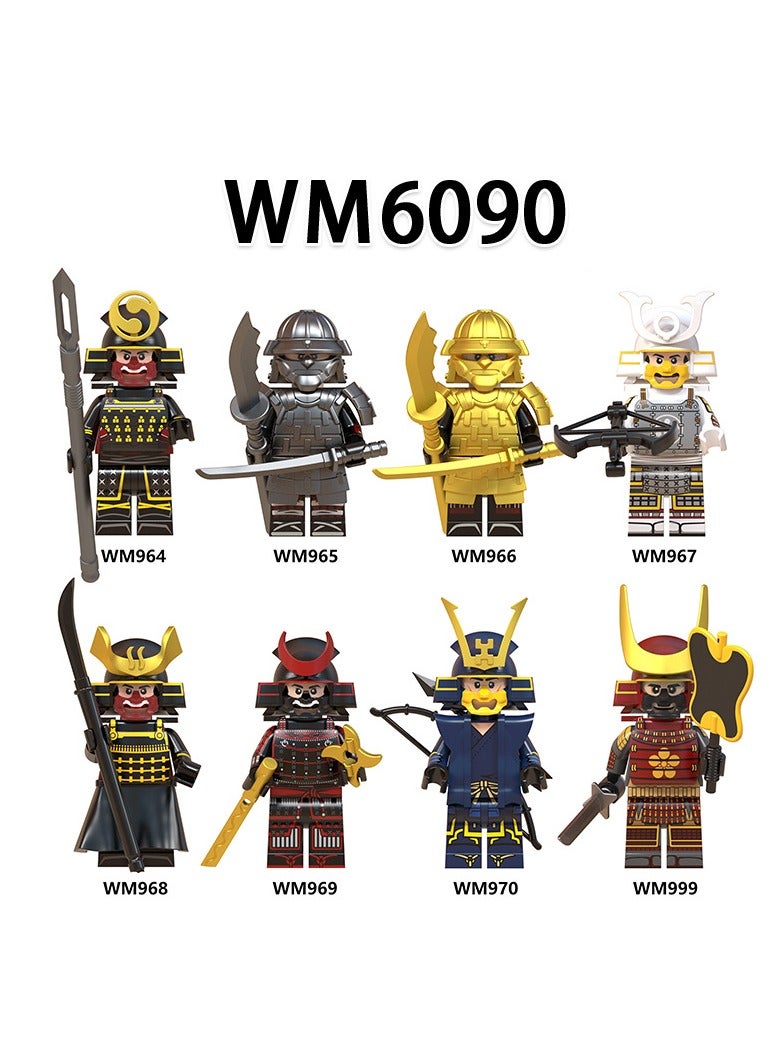 Medieval Knight Series Assembled Building Block Humans Enlightenment Puzzle Toys