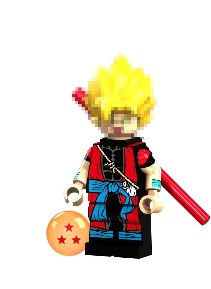 Seven Dragon Ball Series Figurine XP021-026 Assembled Block Toys