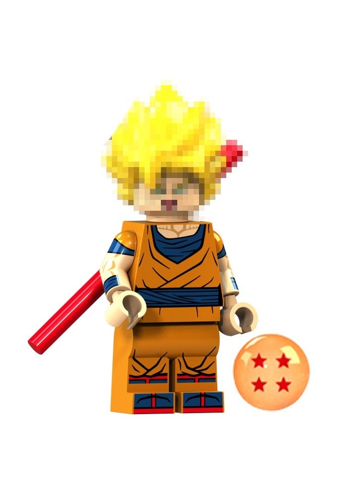 Seven Dragon Ball Series Figurine XP021-026 Assembled Block Toys