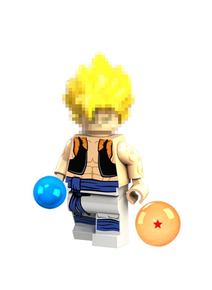 Seven Dragon Ball Series Figurine XP021-026 Assembled Block Toys