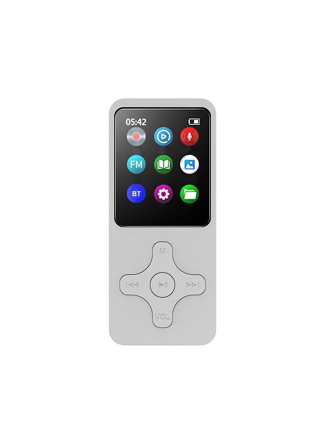 Mp3 Mp4 Player with BT4.0 Digital Screen with Speaker Portable HiFi Sound Student Player Walkman Player Digital Music Player with FM Radio Recorder E-book