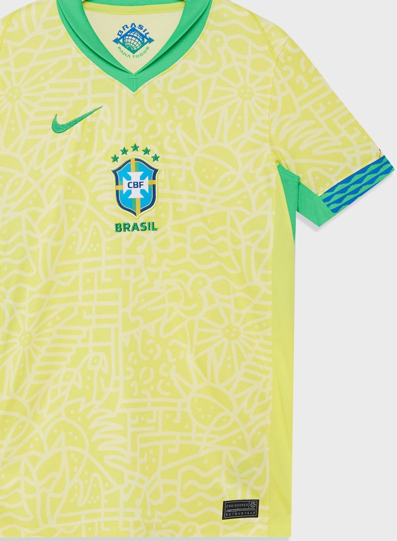 Kids Brazil Away Jersey