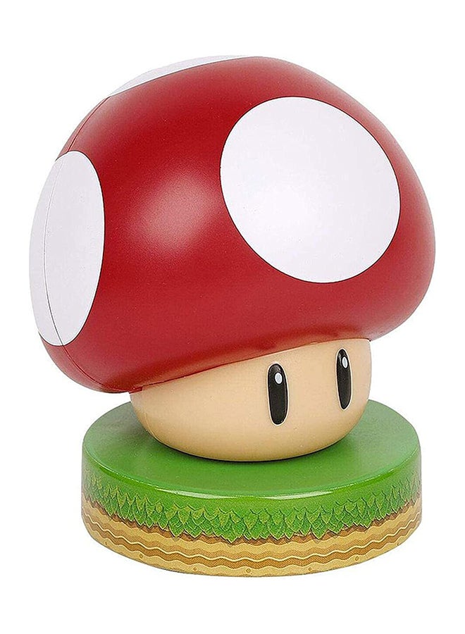 Paladone Super Mario Bros. Mushroom 3D Night Light, Decorative Lamp Collectible, Multi-Colour- Officially Gaming Merchandise