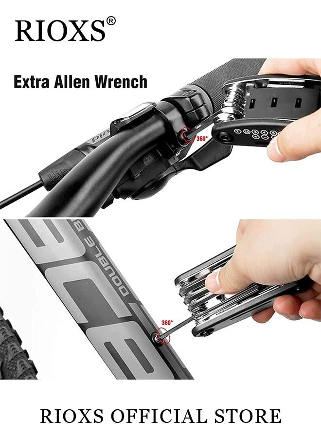 Multi-functional Bicycle Repair Tool Set Mountain Bike Tire Repair Tool Set Tyre Repair Combination Tool Kit