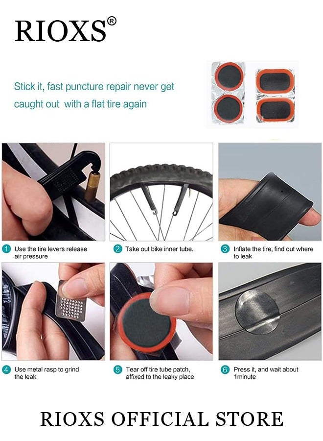 Multi-functional Bicycle Repair Tool Set Mountain Bike Tire Repair Tool Set Tyre Repair Combination Tool Kit