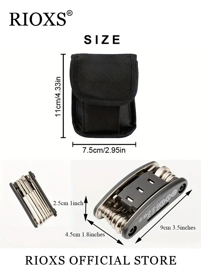 Multi-functional Bicycle Repair Tool Set Mountain Bike Tire Repair Tool Set Tyre Repair Combination Tool Kit