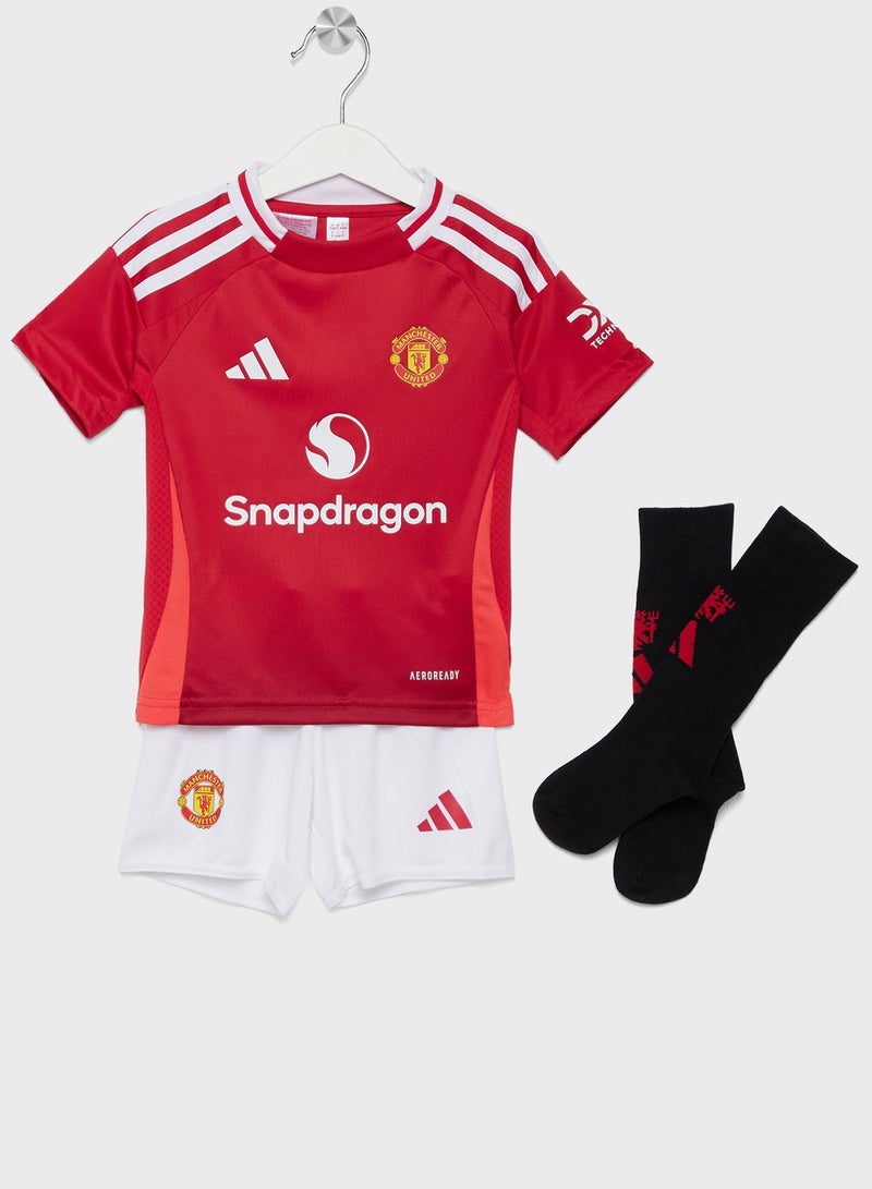 Kids Manchester United 24/25 Stadium Home Mini Kits