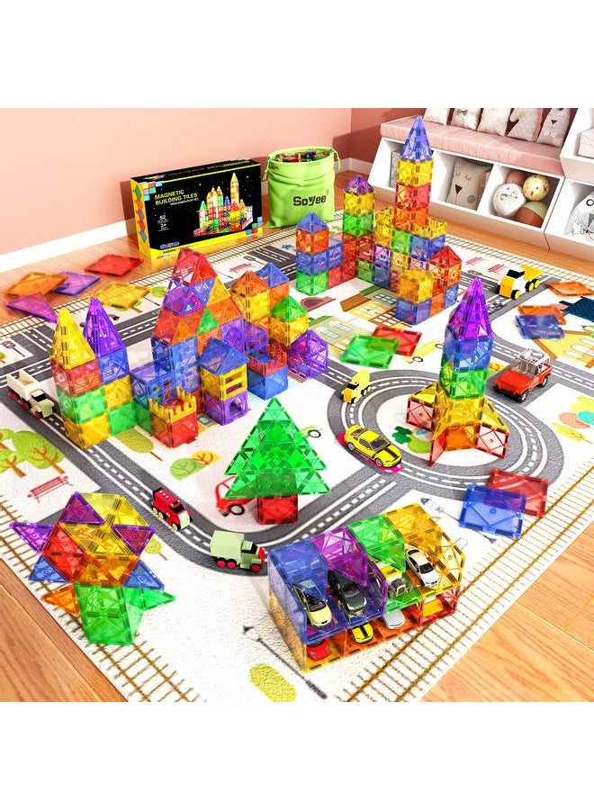 Magnet Toys For 3 Year Old Boys And Girls Magnetic Tiles Building Blocks Stem Learning Toys Sensory Montessori Toys For Toddlers Kids