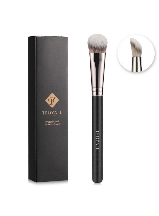 Angled Contour Brush Synthetic Concealer Brush For Blending Setting Buffing With Liquid Cream And Powder Cosmetic (Angled Brush)