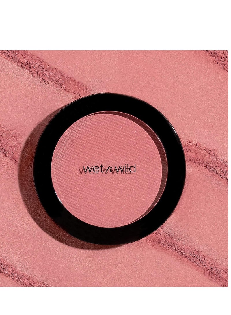 Color Icon Blush, Effortless Glow & Seamless Blend infused With Luxuriously Smooth Jojoba Oil, Sheer Finish With A Matte Natural Glow, Cruelty-Free & Vegan - Pinch Me Pink