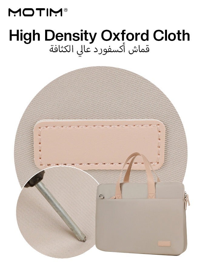 Laptop Bag 15.6 Inch for Women, Lightweight Computer Bag Shoulder Bag with Compartment Organizer, Waterproof Laptop Sleeve Case, Business Handbag Briefcase for 15.6 Inch Laptop