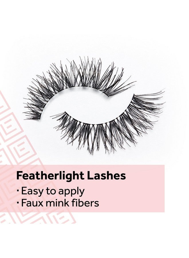 Texture False Lash Style No. 117 Reusable Adhesive Included 3 Pair