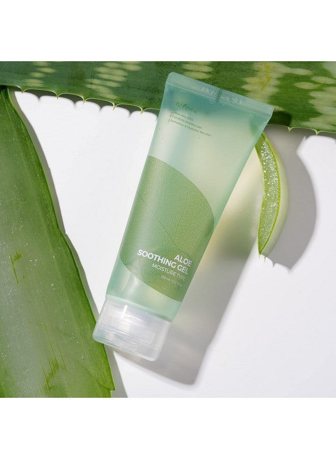 Aloe Soothing Gel Moisture 150Ml 5.07 Fl.Oz Aloe Vera 80% Comforts Sensitive Skin Refreshes & Hydrates The Skin