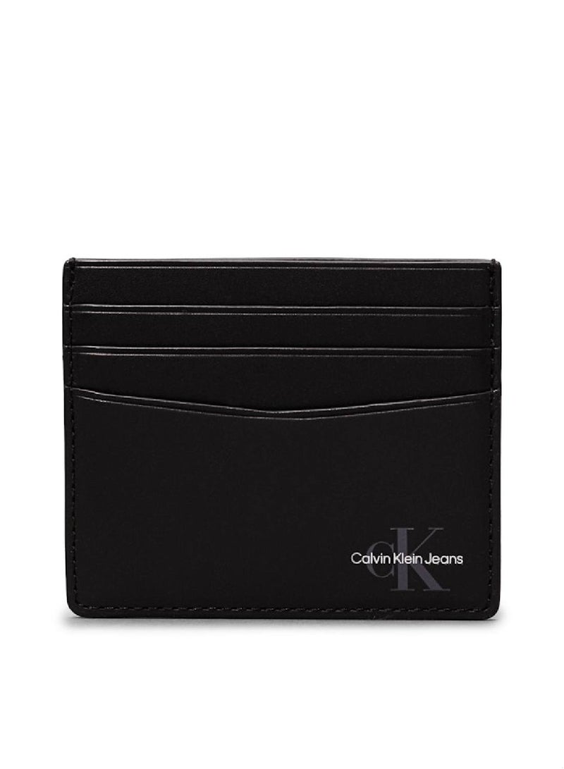 Men's Monogram Soft Cardcase Wallet - Leather, Black