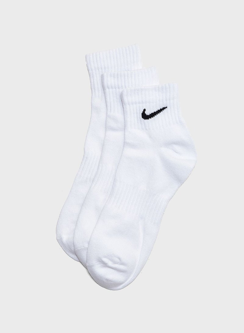 3 Pack Light Weight Ankle Socks