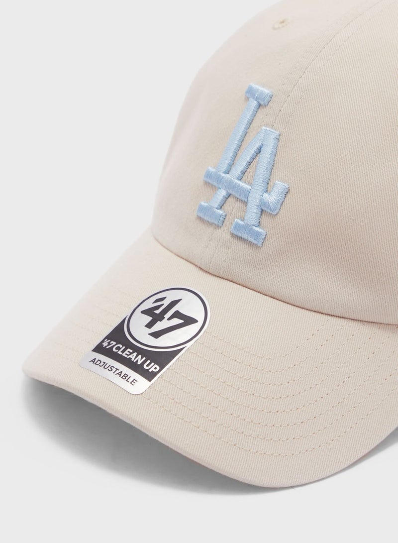 Mlb Los Angeles Dodgers  Clean Up W/ No Loop La Cap