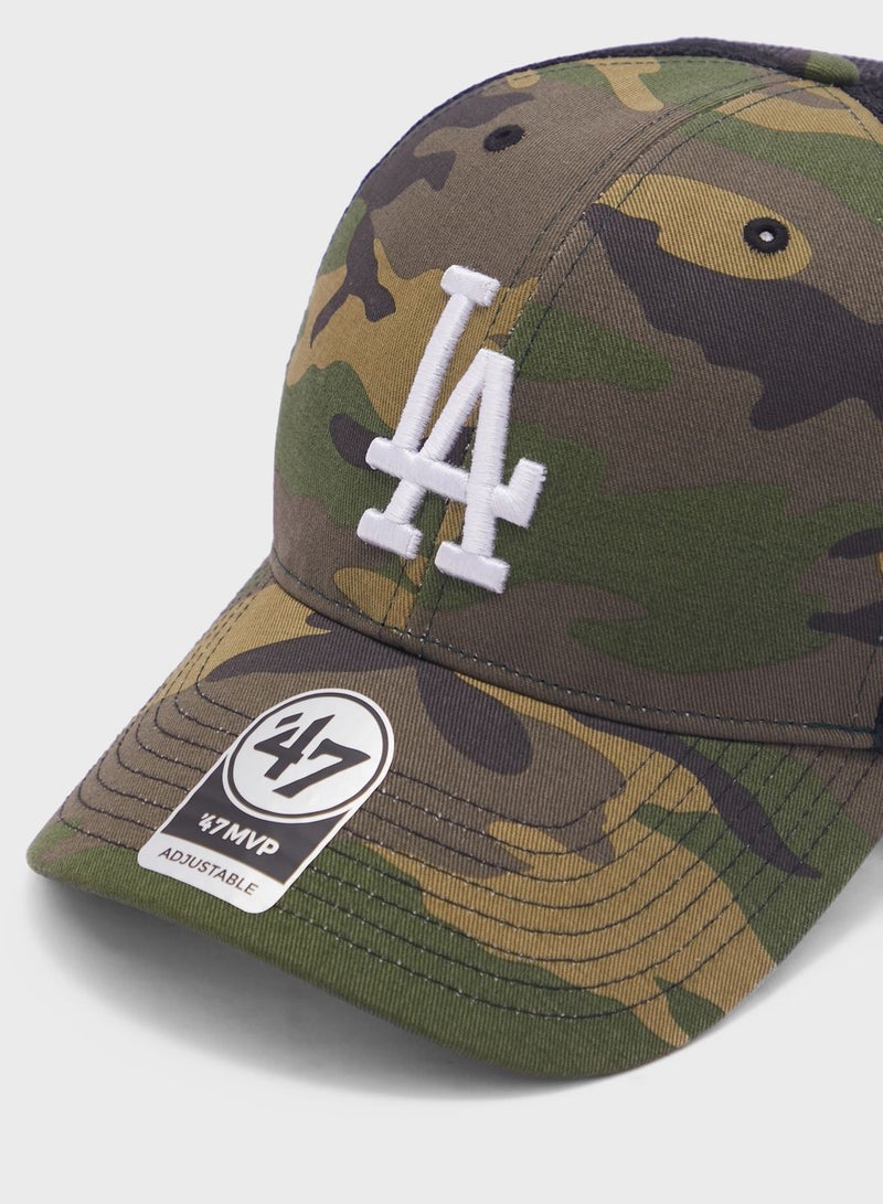 Mlb Los Angeles Dodgers Camo Branson  Mvp Cap