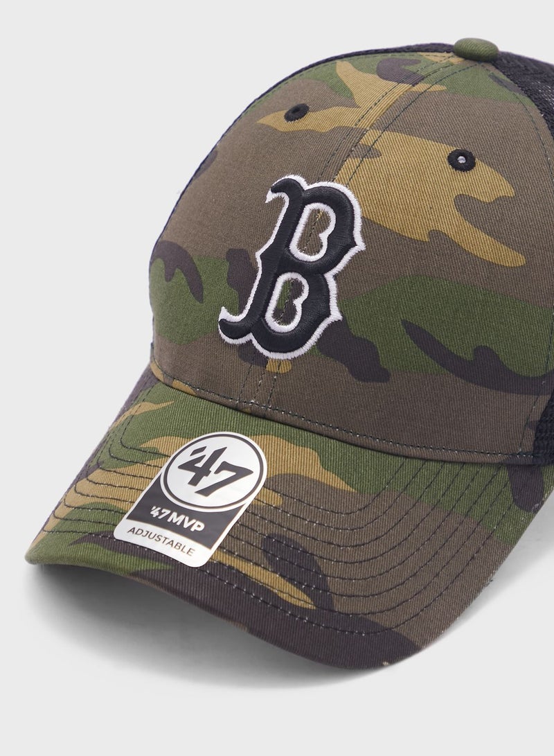 Mlb Boston Red Sox Camo Branson  Mvp Cap