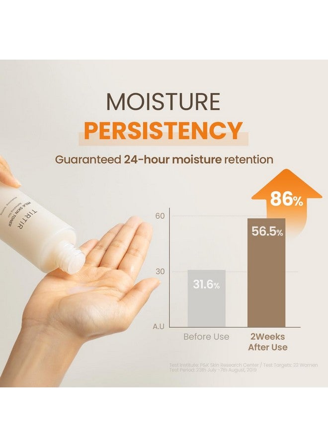 Milk Skin Rice Toner Deep Moisturizing Instant Glow 2% Niacinamide Rice Bran Extract Ceramide Panthenol Crueltyfree Fungal Acne Friendly Vegan 5.07 Fl.Oz.