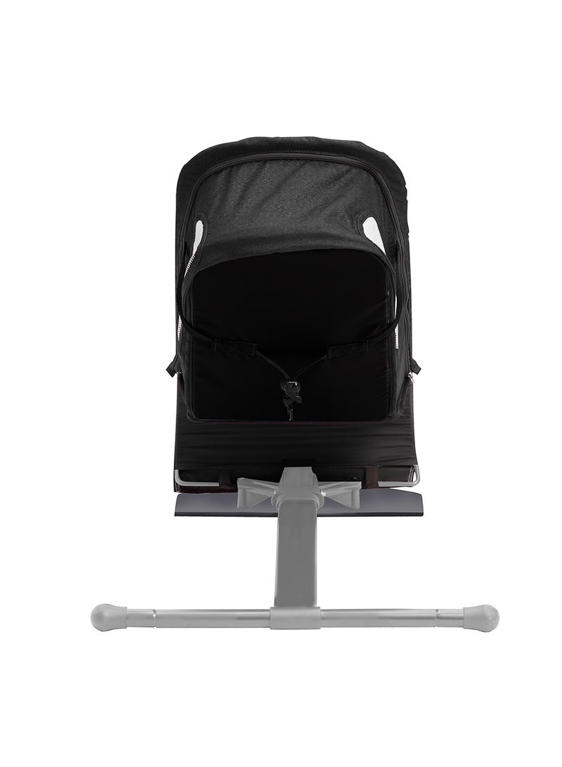 TEKNUM Baby Bouncer with Grab Toys - Black