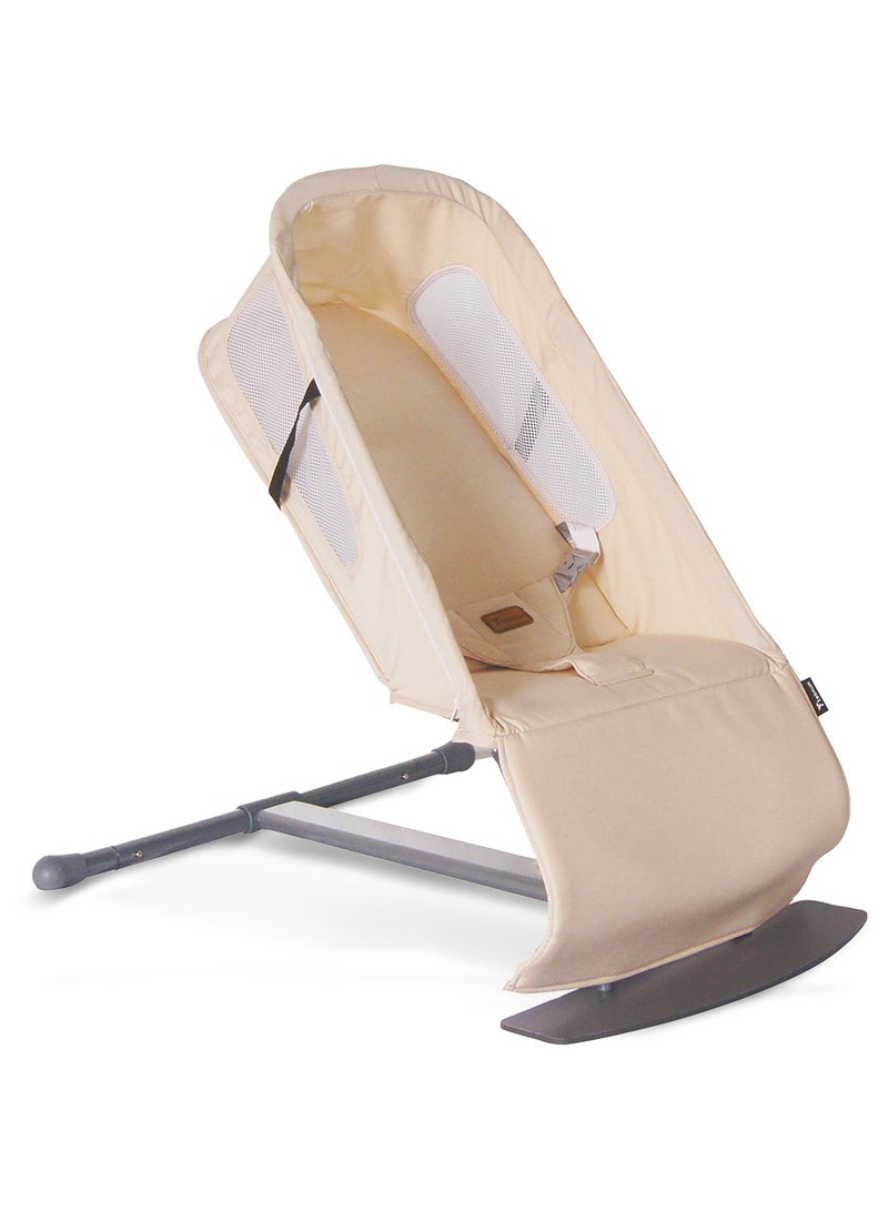 TEKNUM Baby Bouncer with Grab Toys - Ivory