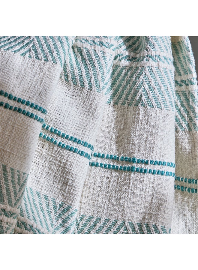 Cancun Stripe Woven Throw 170 x 130 cm