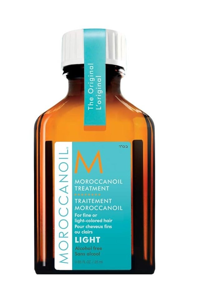 Treatment Light Oil, 25ml – Lightweight Argan Oil Hair Serum for Fine or Light-Colored Hair