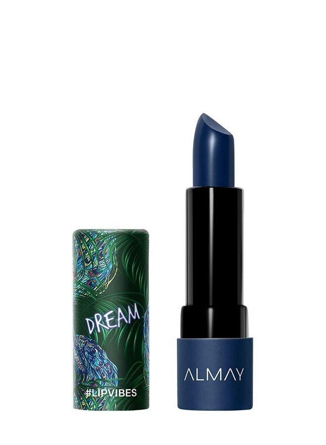Lip Vibes Dream 0.14 Ounce Cream Lipstick Blue
