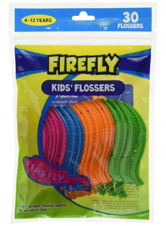 Kids' Flossers Ages 412 Pack Of 30 (1 Resealable)