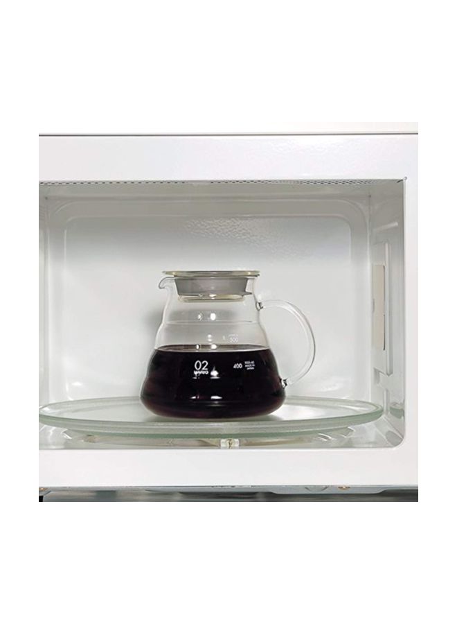 Glass Coffee Carafe Clear/Silver