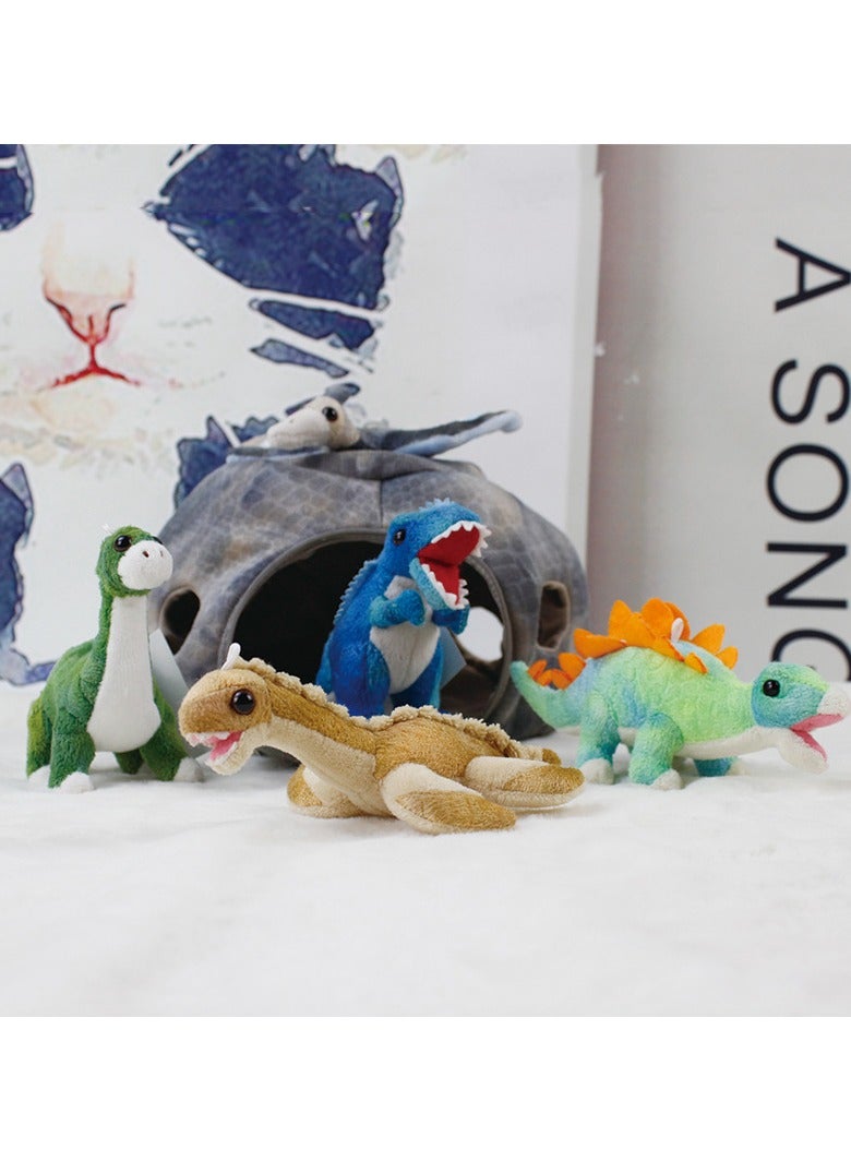 Plush Volcano with 5 Dinosaur Stuffed Animals