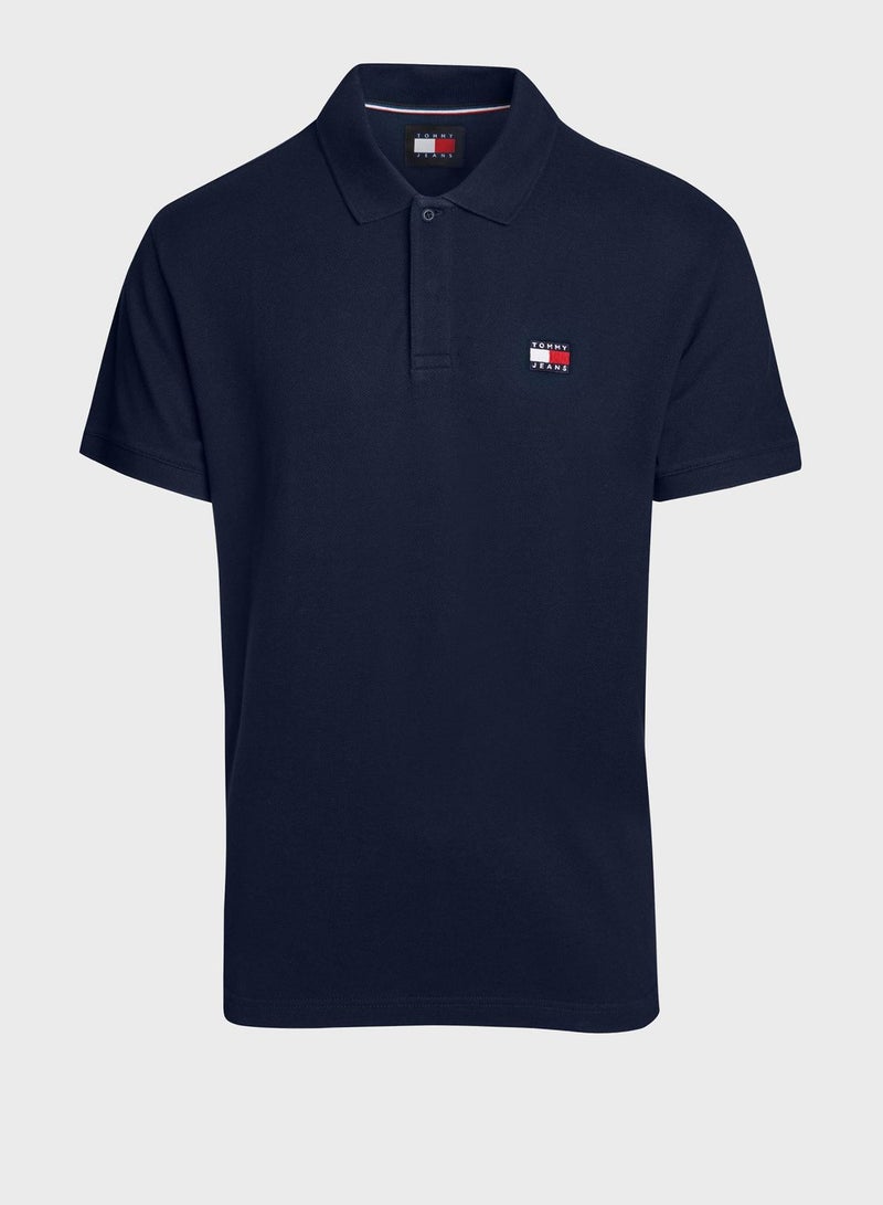 Logo Slim Fit Polo