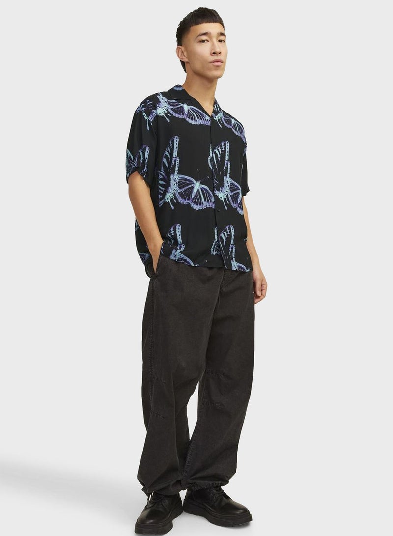 Jcojeff Printed Regular Fit Resort Shirt